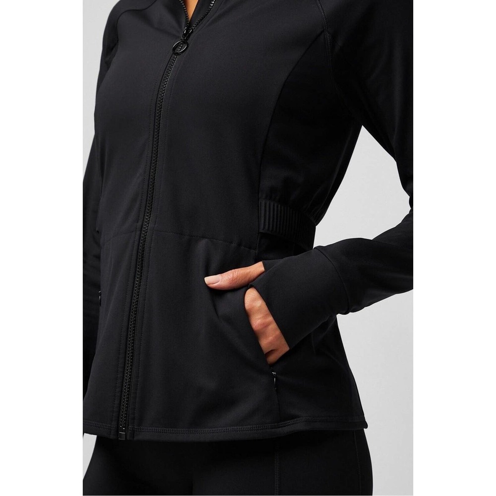 Fabletics Women's Black Trinity Performance Jacke… - image 3